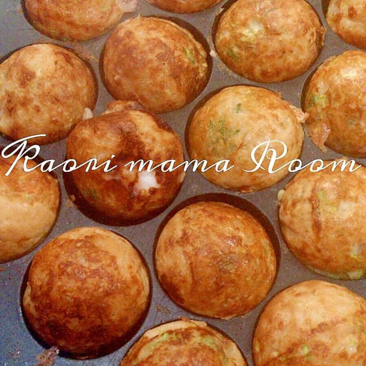 かりッットロ~り。わが家のたこ焼き~♪